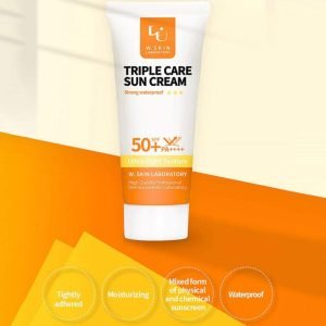 𝐖.𝐒𝐤𝐢𝐧 𝐥𝐚𝐛𝐨𝐫𝐚𝐭𝐨𝐫𝐲 𝐓𝐫𝐢𝐩𝐥𝐞 𝐂𝐚𝐫𝐞 𝐬𝐮𝐧 𝐜𝐫𝐞𝐚𝐦. SPF 50+ PA++++ 60ml